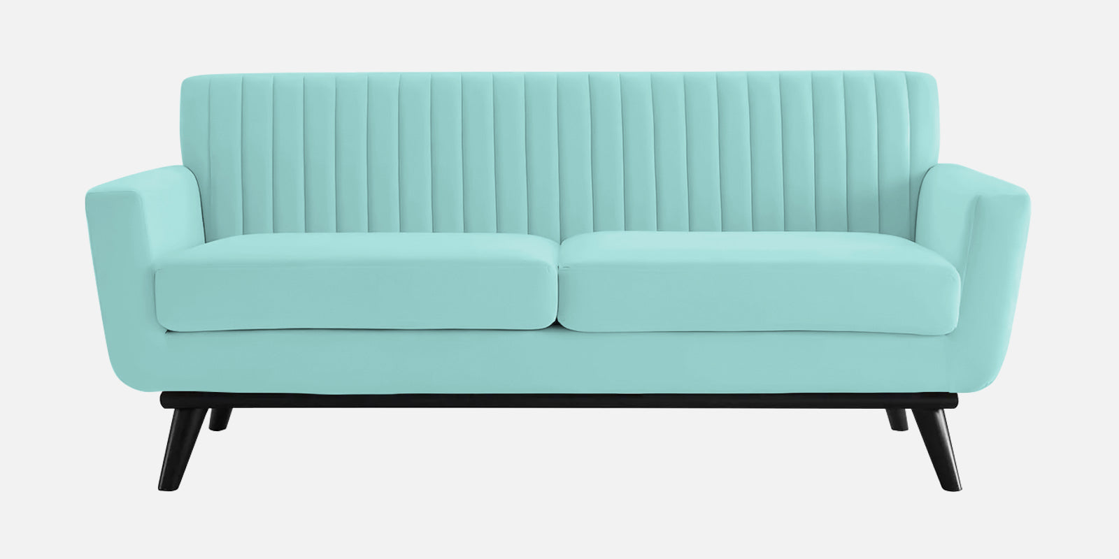 Tucker Velvet 2 Seater Sofa In Barmunda Aqua Colour - Febonic Living