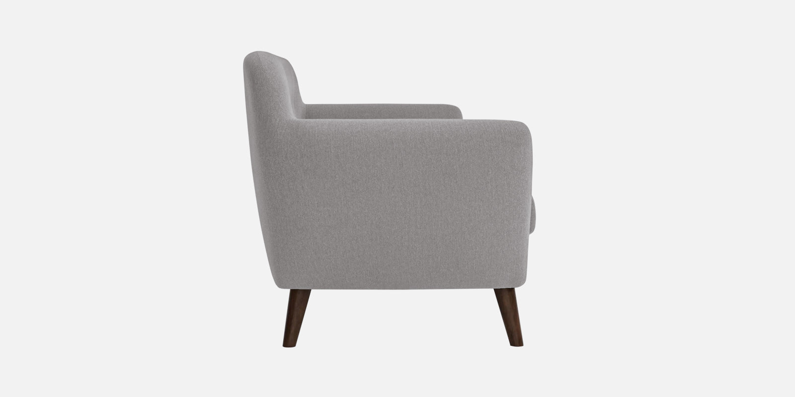 Goofy Fabric 3 Seater Sofa In Silver Grey Colour - Febonic Living