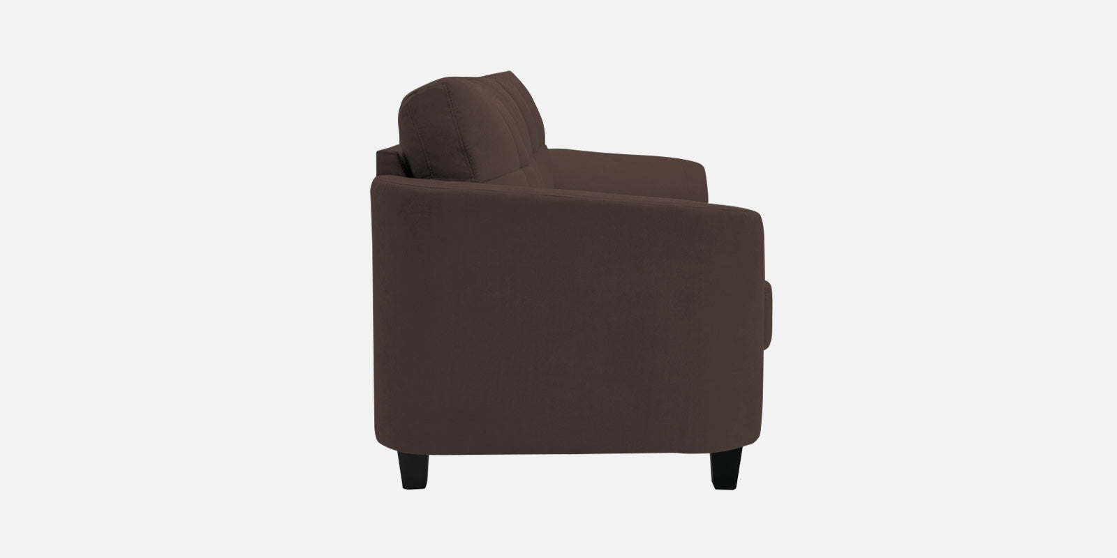 Mulan Fabric 3 Seater Sofa In Caramel Brown Colour - Febonic Living