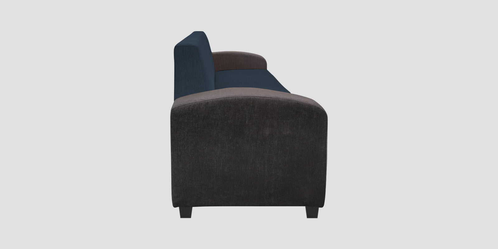 Alex Fabric 2 Seater Sofa In Denim Blue Colour - Febonic Living