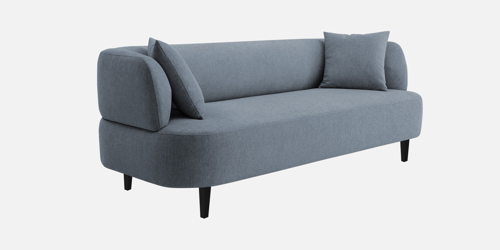 Carson Fabric 3 Seater Sofa in Indigo Blue Colour