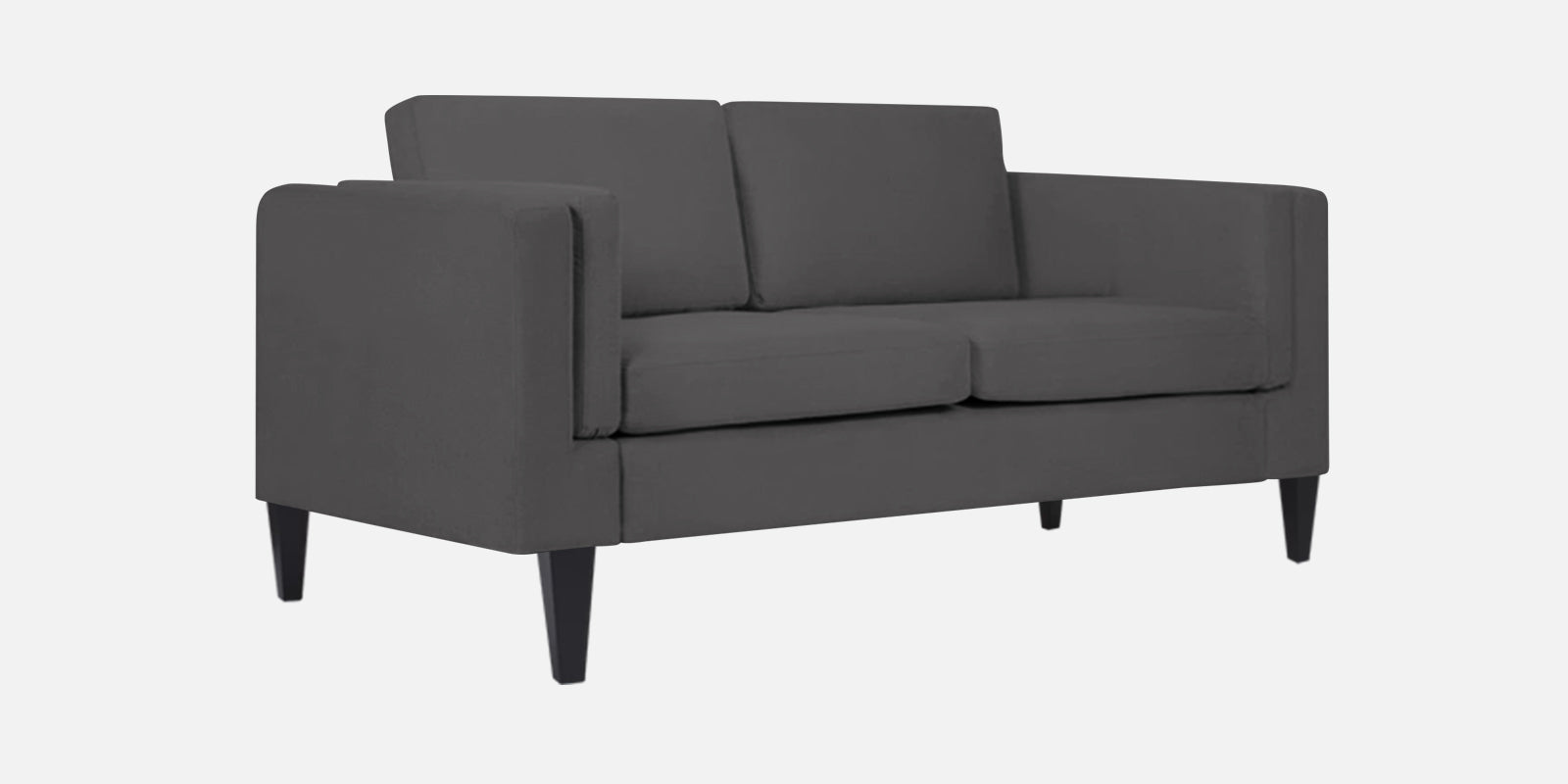 Jasper Velvet 2 Seater Sofa In Davy grey Colour - Febonic Living