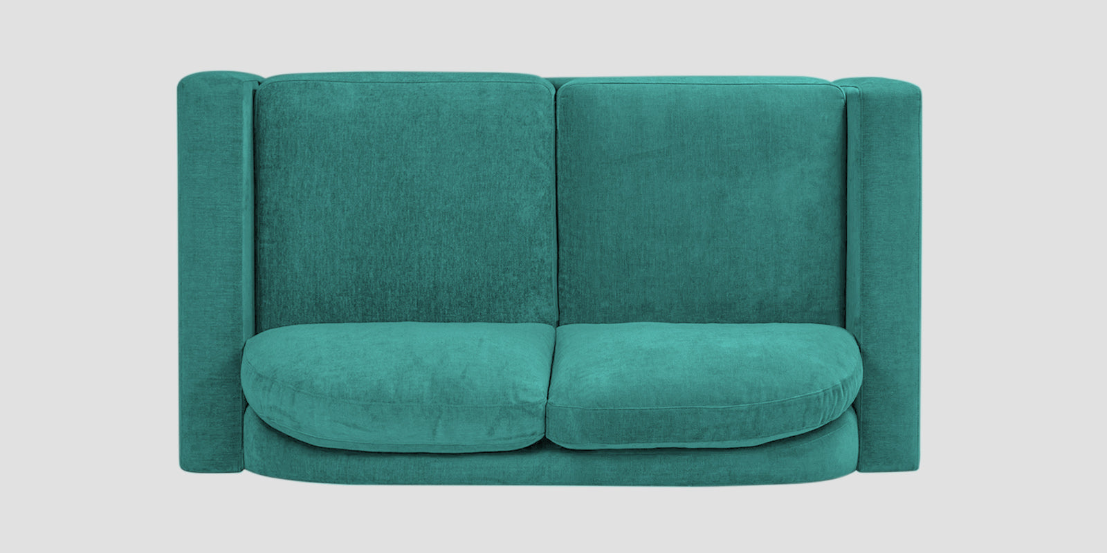 Dara Fabric 2 Seater Sofa In Sea Green Colour - Febonic Living
