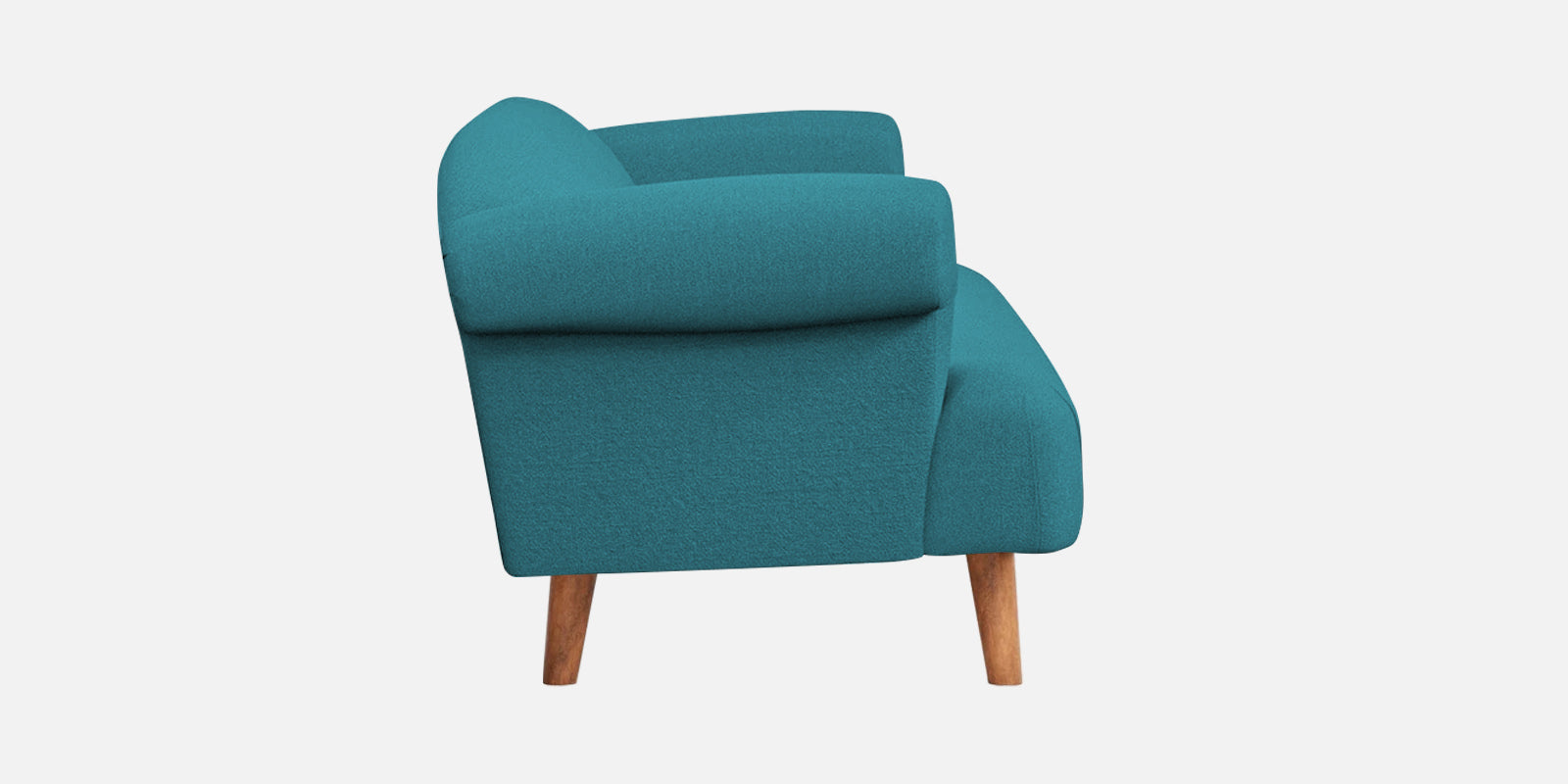 Barber Fabric 2 Seater Sofa In Water Blue Colour - Febonic Living