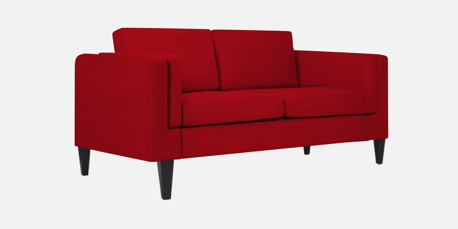 Jasper Velvet 2 Seater Sofa In Berry Maroon Colour - Febonic Living