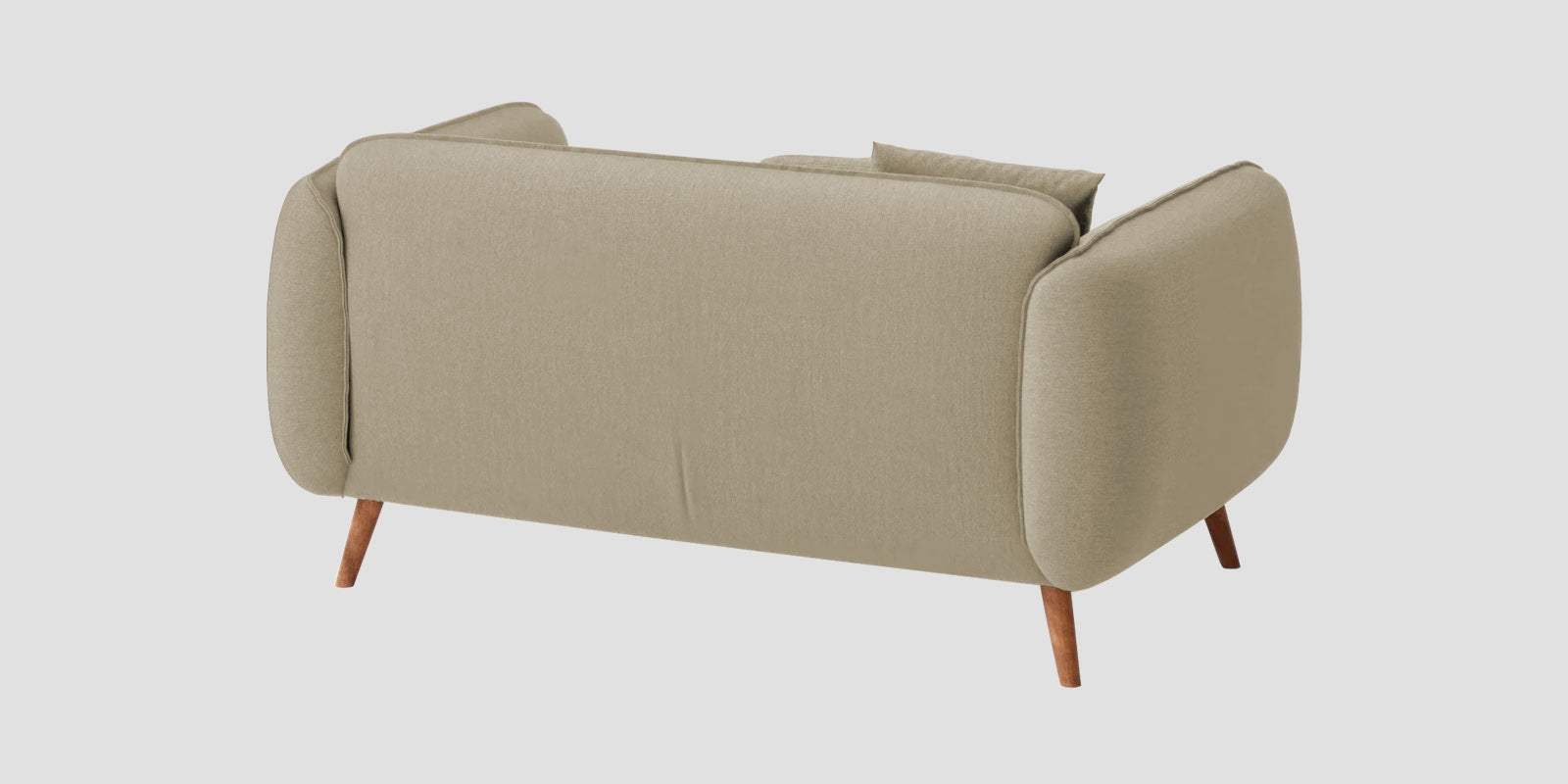 Zia Fabric 2 Seater Sofa In Honey Beige Colour - Febonic Living