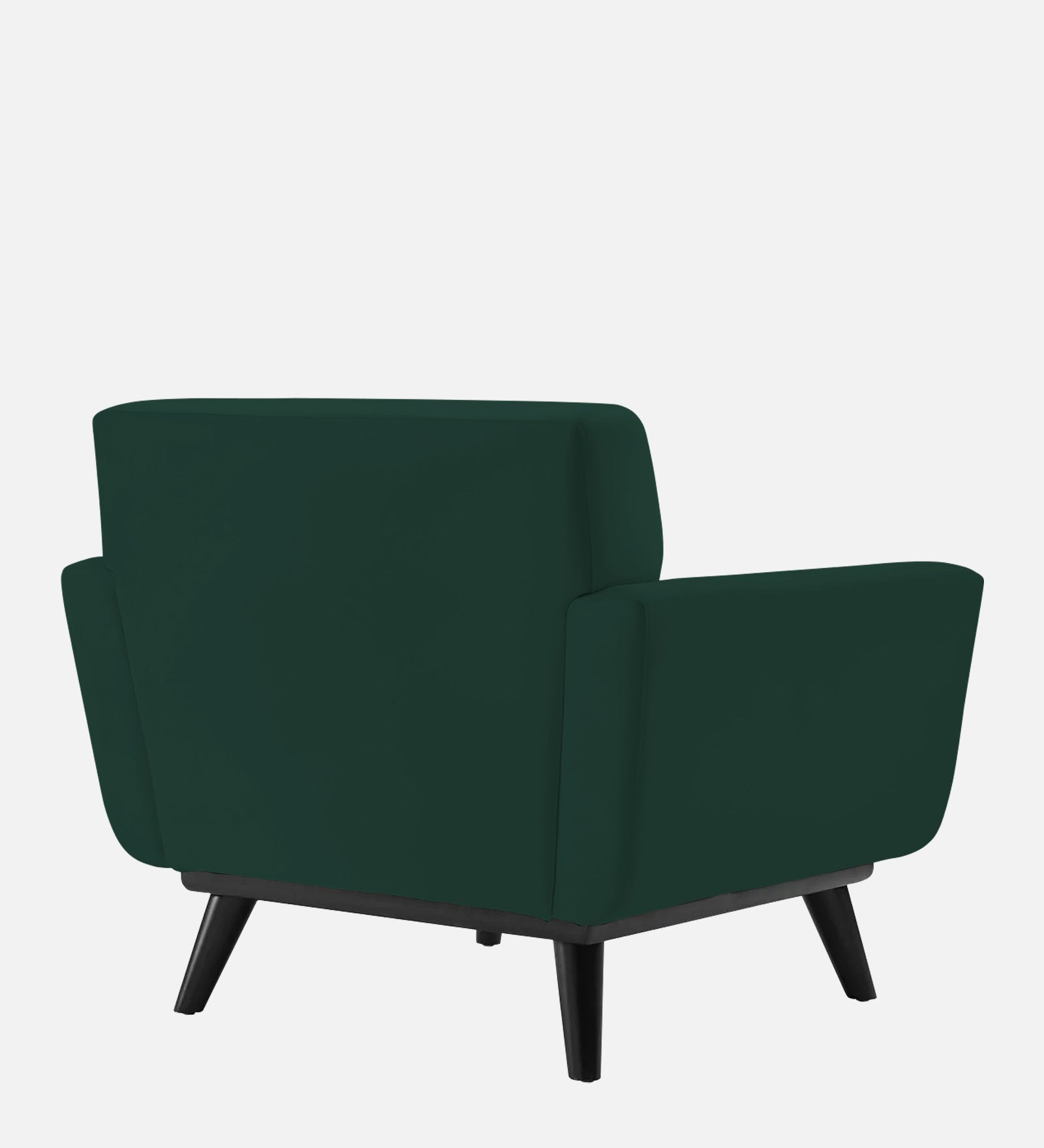 Tucker Velvet 1 Seater Sofa In Forest Green Colour - Febonic Living