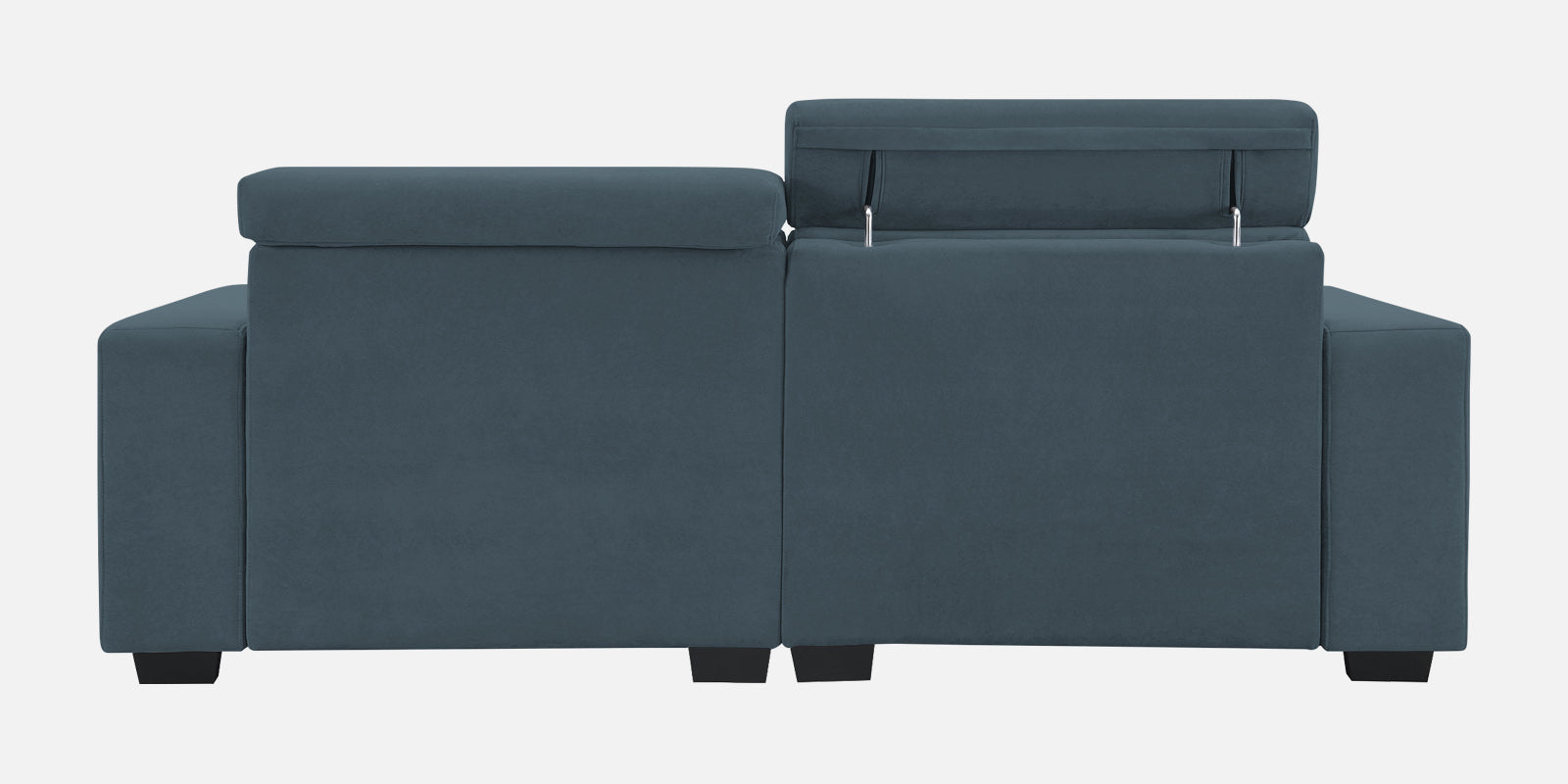 Hiro Fabric 2 Seater Sofa In Cobalt Blue Colour - Febonic Living
