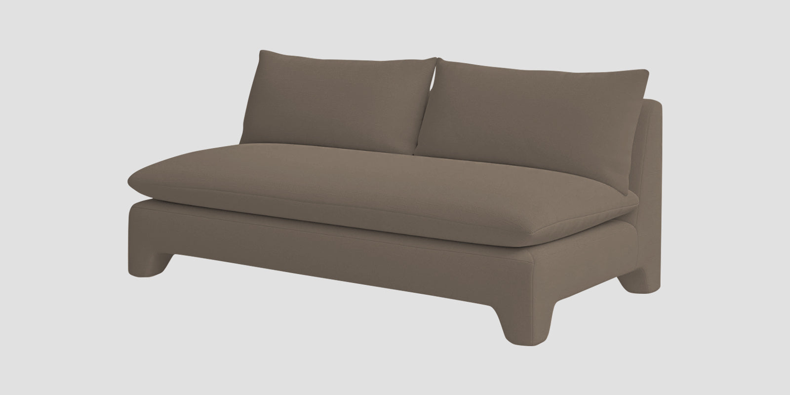 Azura Fabric 3 Seater Sofa In Hazel Beige Colour - Febonic Living
