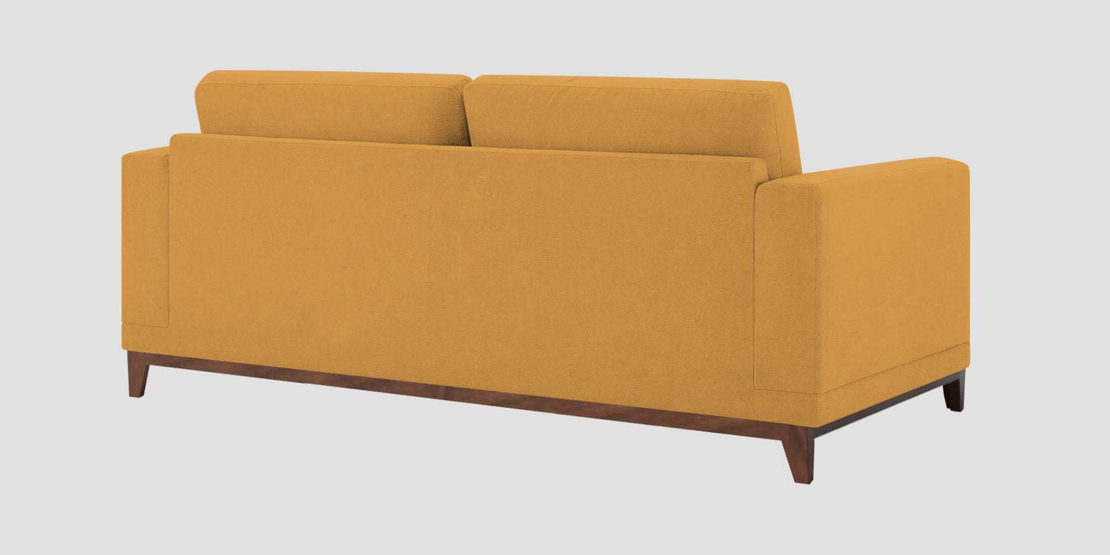 Esha Fabric 2 Seater Sofa In Corn Yellow Colour - Febonic Living
