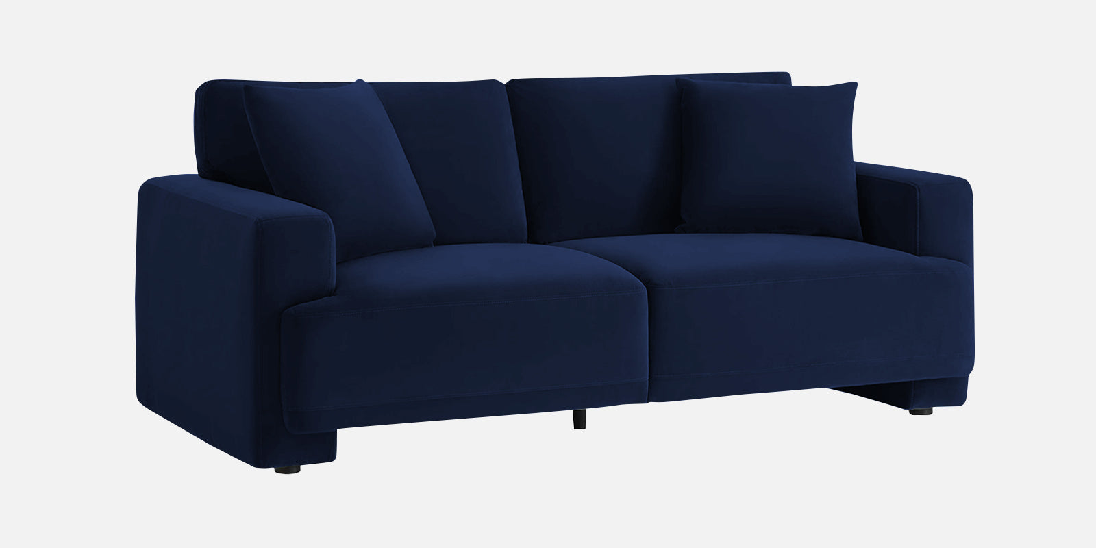Kosta Velvet 2 Seater Sofa in Indigo Blue Colour