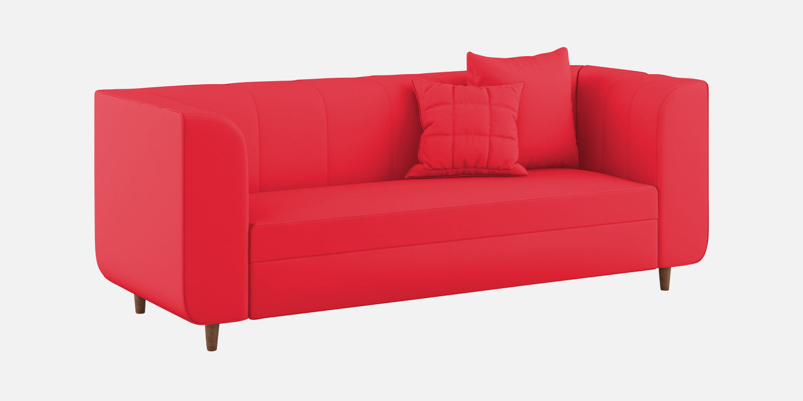 Sumo Velvet 3 Seater Sofa In Ox Blood Maroon Colour - Febonic Living