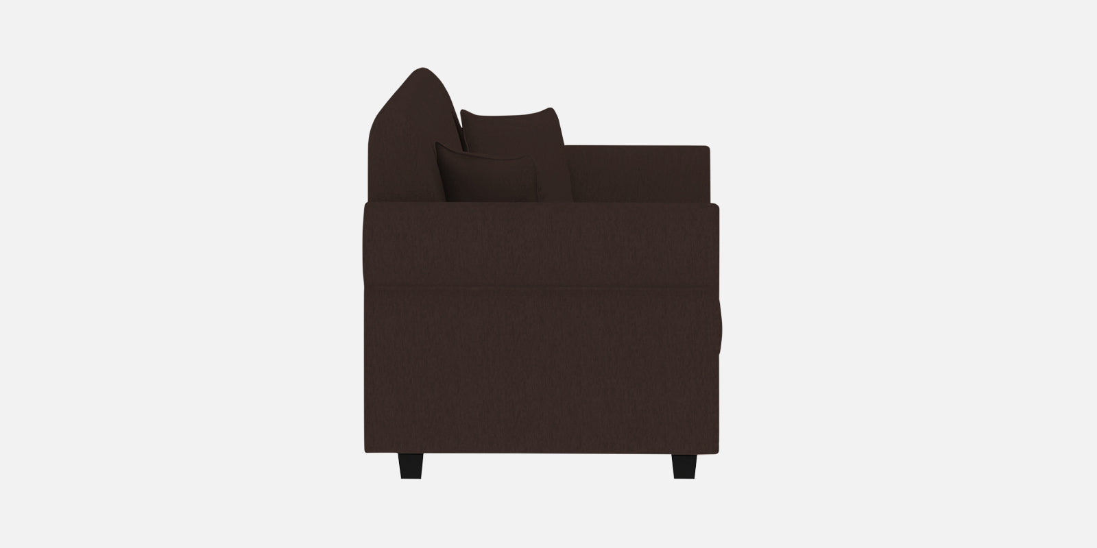 Derado Fabric 3 Seater Sofa In Coffee Brown Colour - Febonic Living