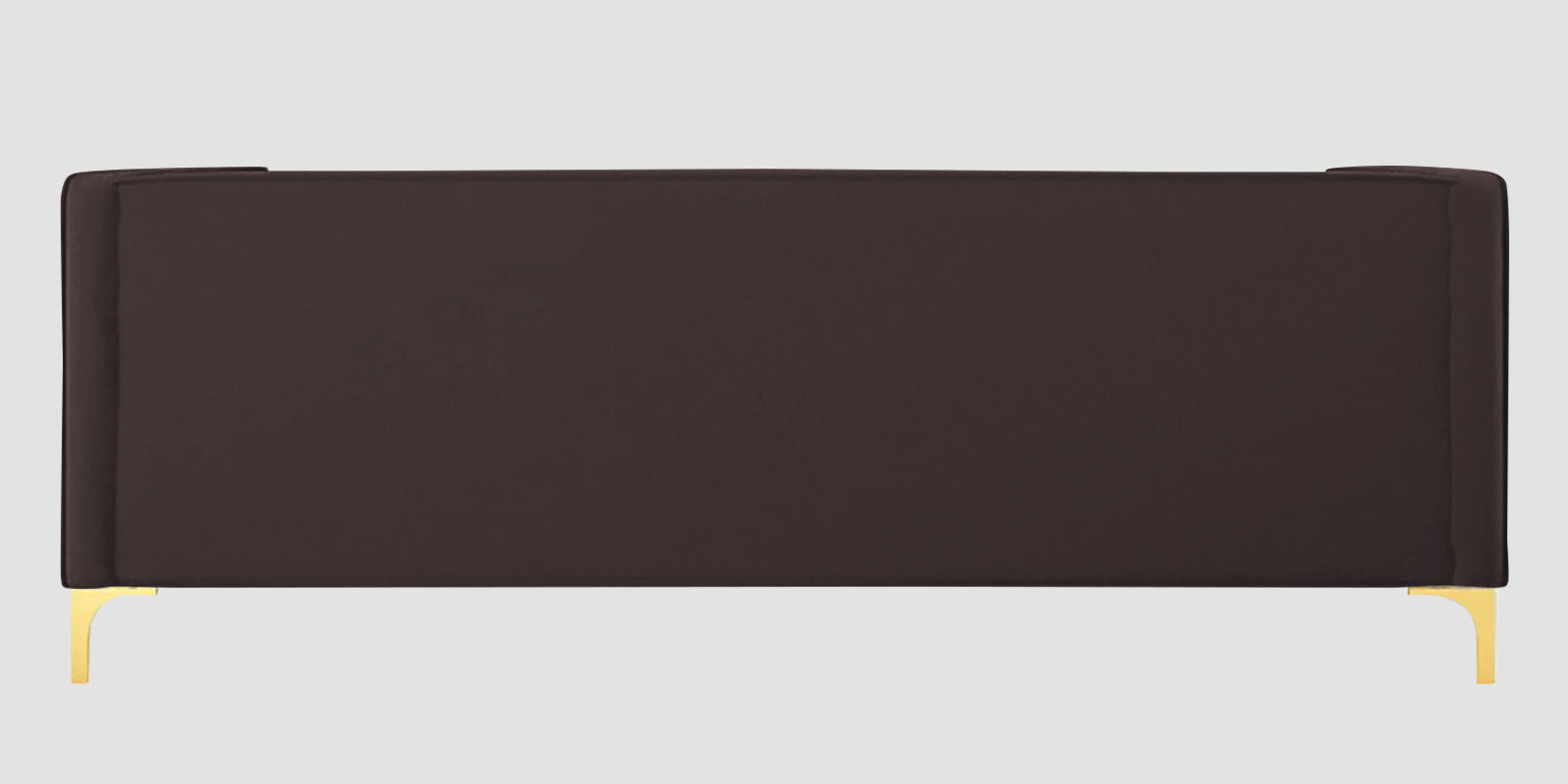 Saban Velvet 3 Seater Sofa in Mocha Brown Colour - Febonic Living