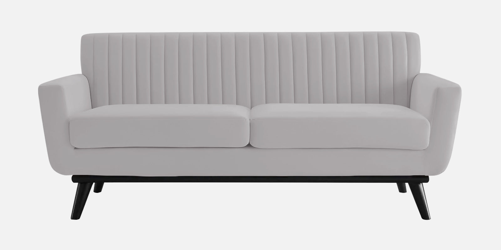 Tucker Velvet 2 Seater Sofa In Concrete Grey Colour - Febonic Living