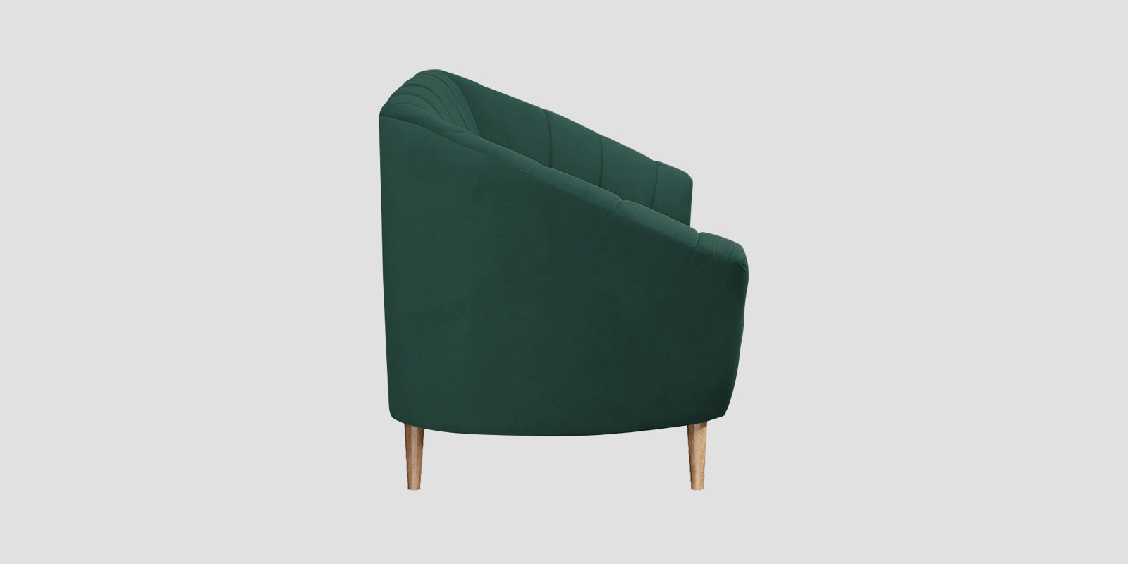 Kaylee Velvet 2 Seater Sofa In Amazon Green Colour - Febonic Living