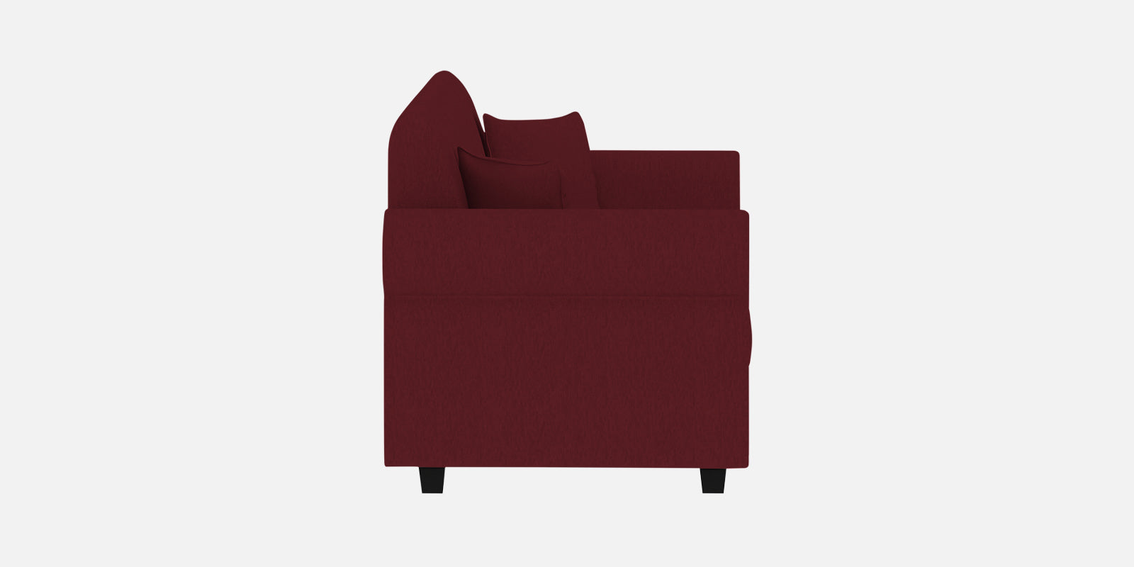 Derado Fabric 2 Seater Sofa In Blood Maroon Colour - Febonic Living