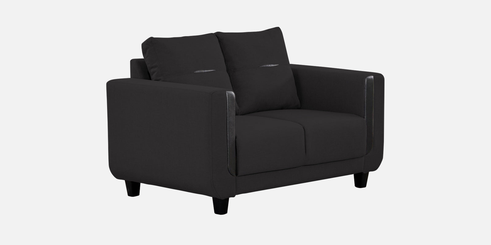 Perry Fabric 2 Seater Sofa In Maba Grey Colour - Febonic Living