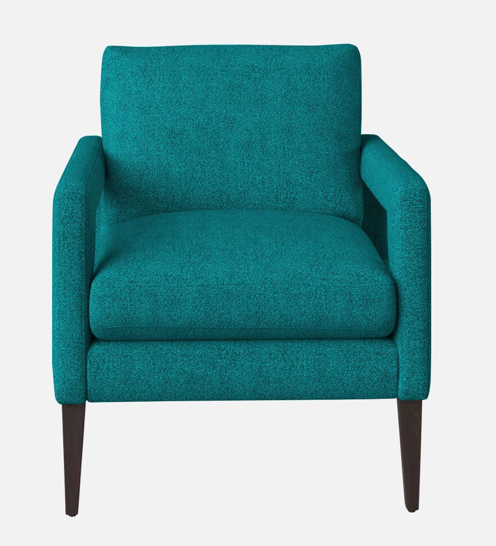 Olsen Fabric Arm Chair In Sea Green Colour - Febonic Living