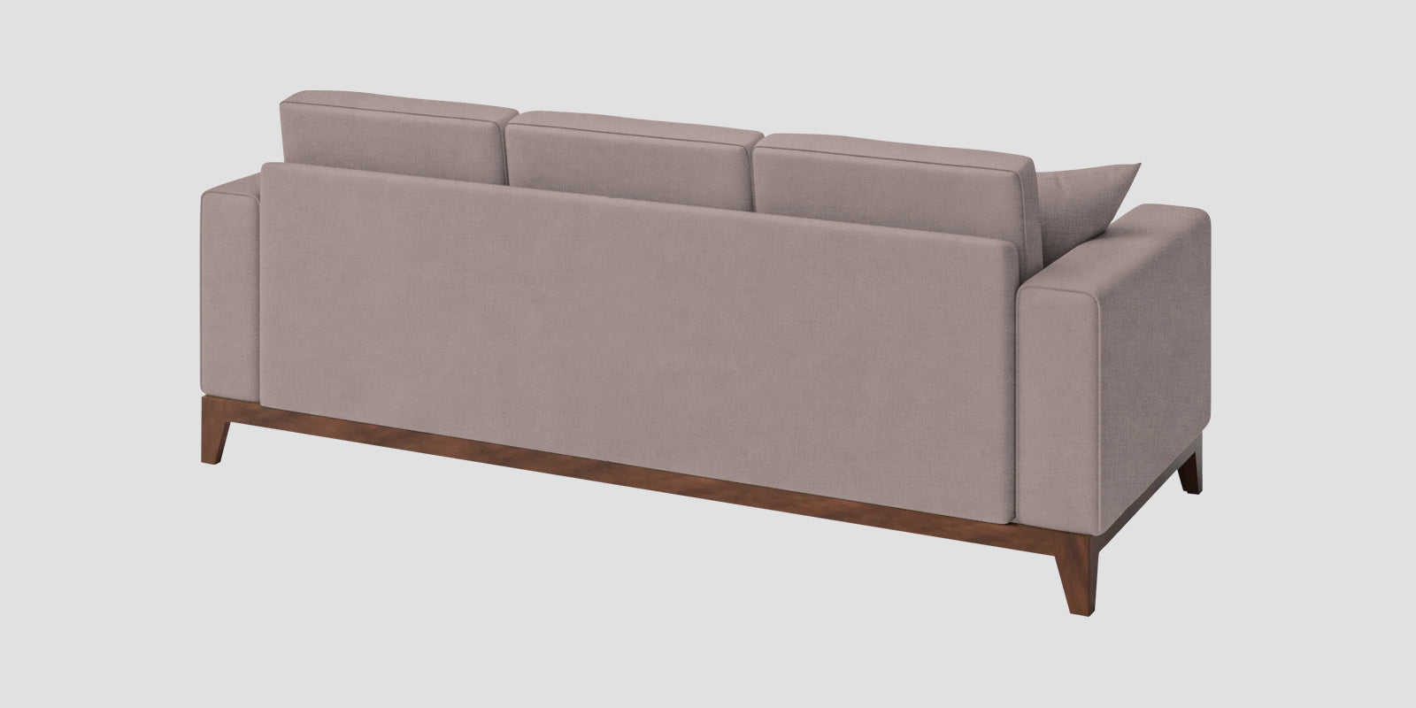 Luca Fabric 3 Seater Sofa In Almond Beige Colour - Febonic Living