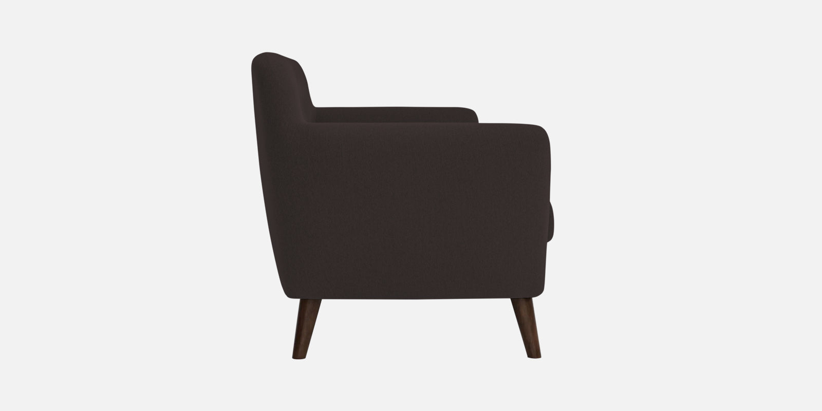 Goofy Fabric 2 Seater Sofa In Pebble Brown Colour - Febonic Living