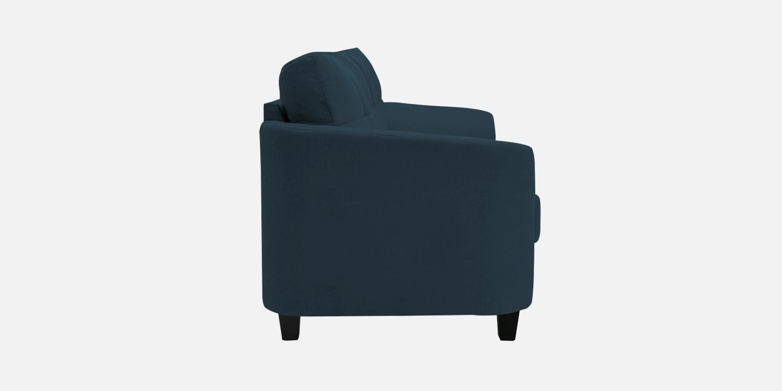 Mulan Fabric 2 Seater Sofa In Cool Blue Colour - Febonic Living