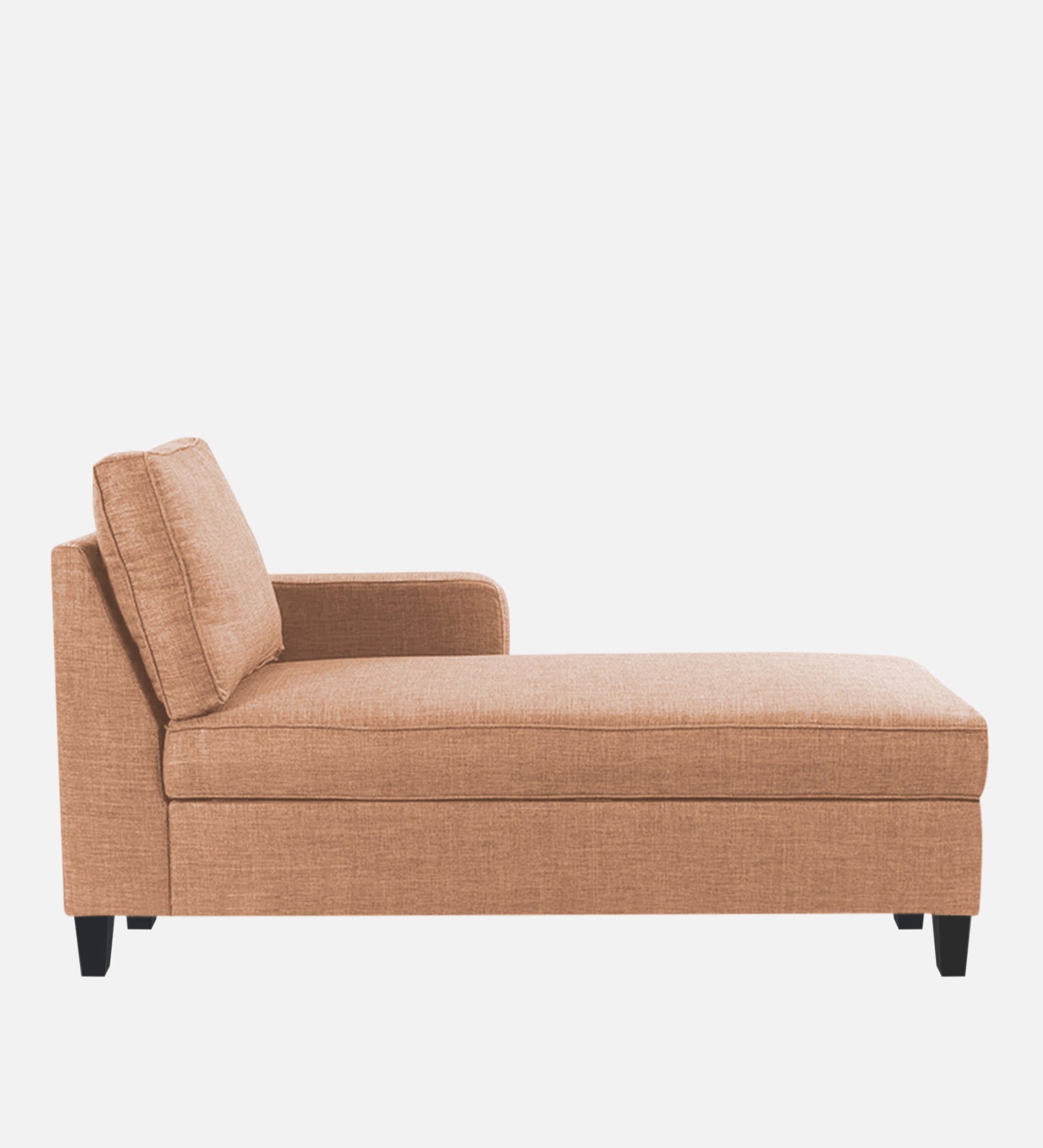 Harry Fabric RHS Chaise Lounger In Cosmic Beige Colour - Febonic Living