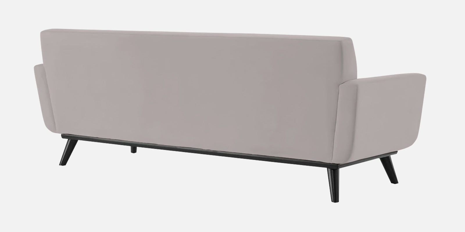 Tucker Velvet 3 Seater Sofa In Pearl Grey Colour - Febonic Living