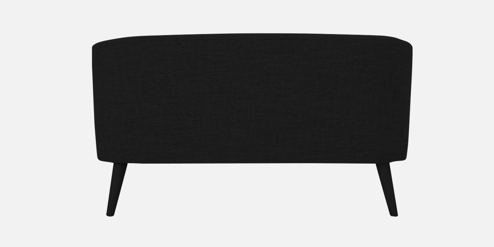 Casper Fabric 2 Seater Sofa In Zed Black Colour - Febonic Living