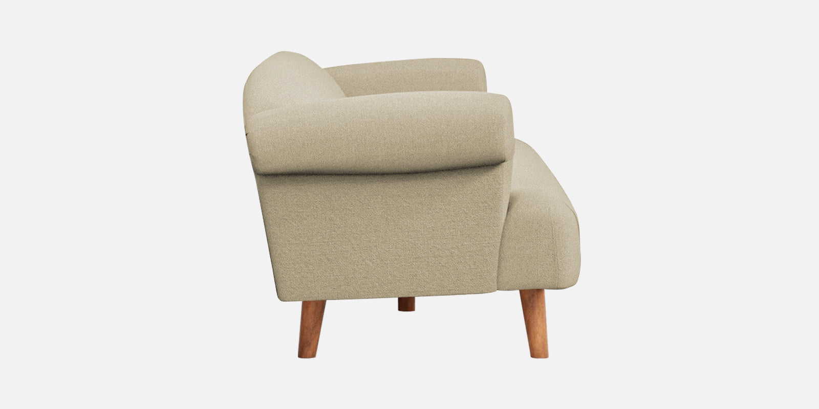 Barber Fabric 3 Seater Sofa In Honey Beige Colour - Febonic Living
