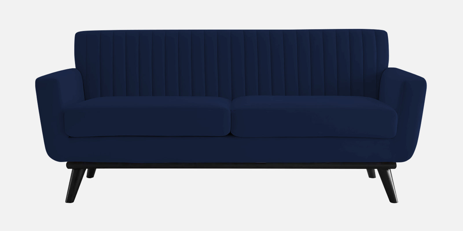 Tucker Velvet 2 Seater Sofa In Indigo Blue Colour - Febonic Living