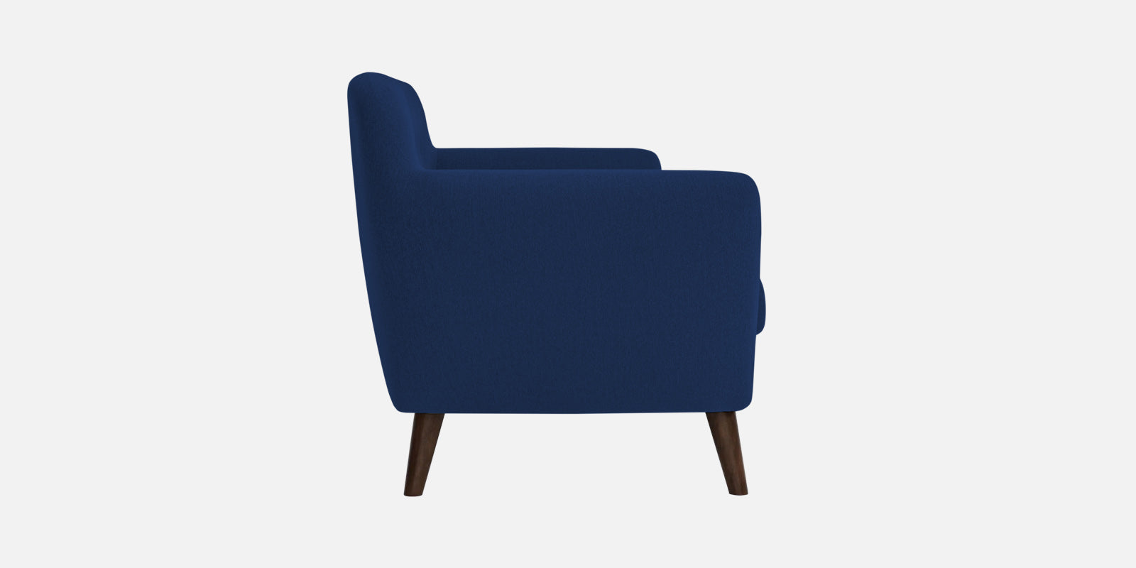 Goofy Fabric 2 Seater Sofa In Royal Blue Colour - Febonic Living