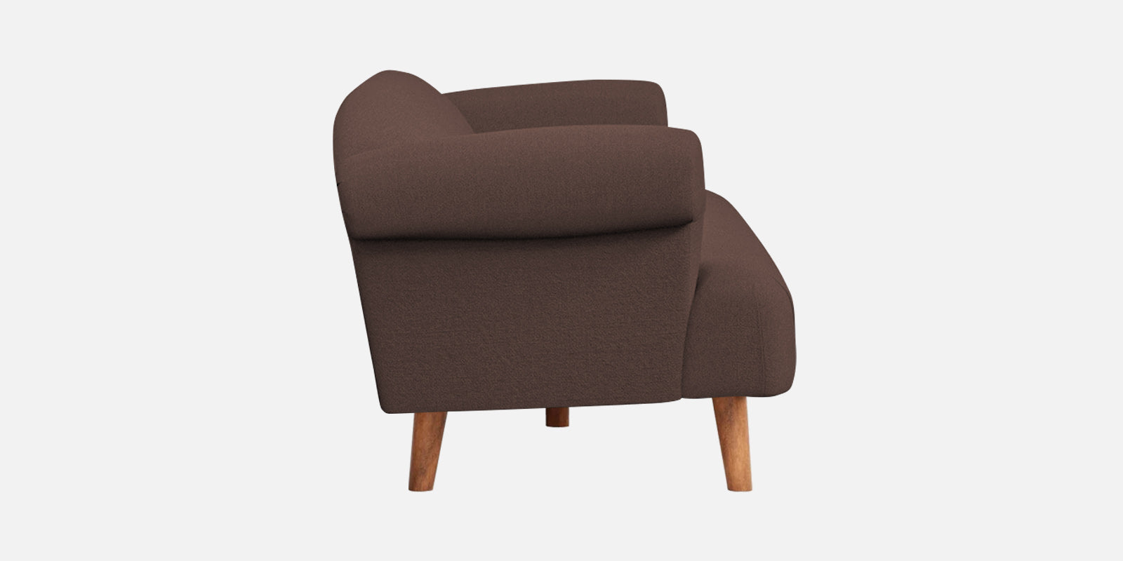 Barber Fabric 3 Seater Sofa In Caramel Brown Colour - Febonic Living