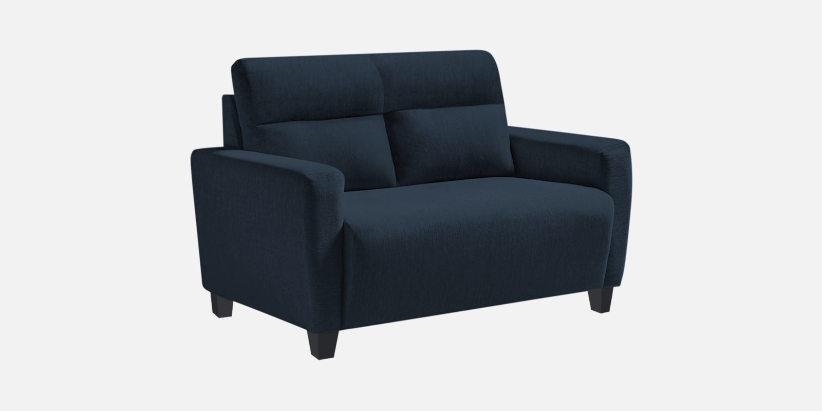 Bakadi Fabric 2 Seater Sofa In Denim Blue Colour - Febonic Living