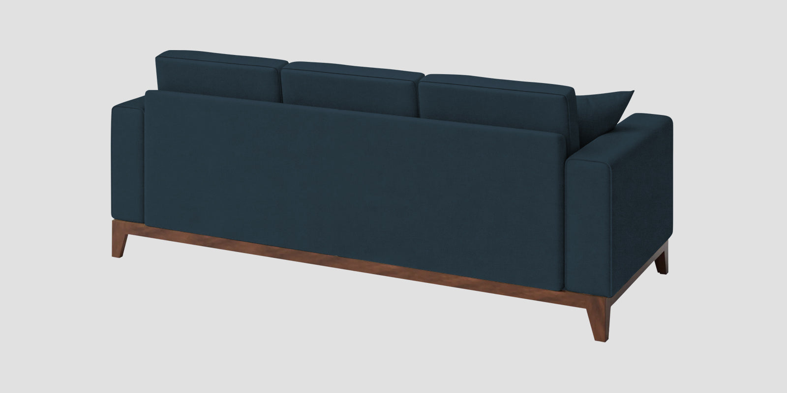 Luca Fabric 3 Seater Sofa In Cool Blue Colour - Febonic Living