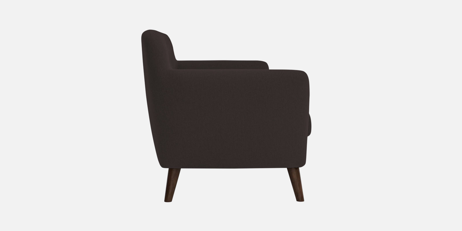 Goofy Fabric 3 Seater Sofa In Pebble Brown Colour - Febonic Living