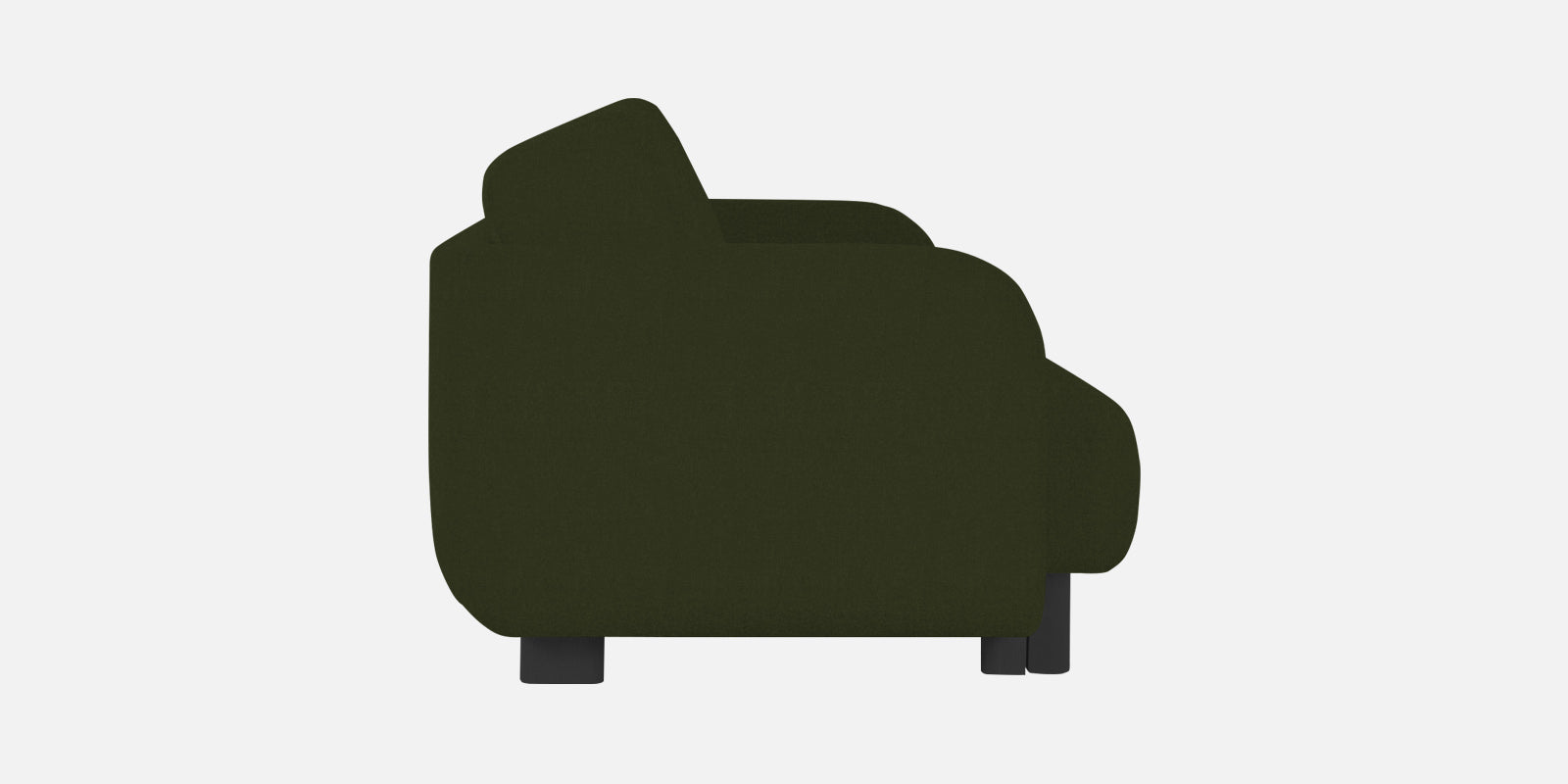 Varu Fabric 2 Seater Sofa In Olive Green Colour - Febonic Living