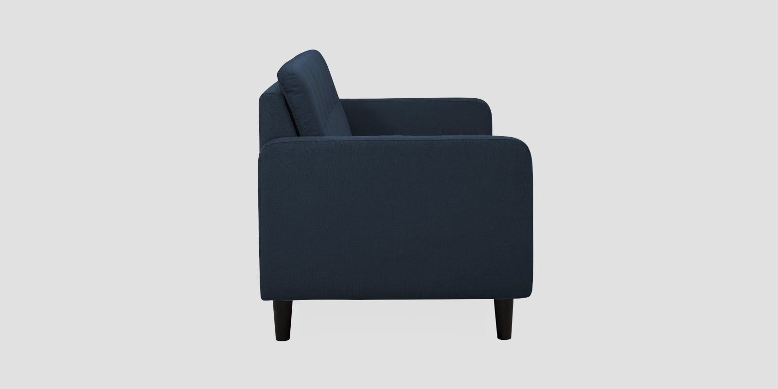 Noha Fabric 3 Seater Sofa In Denim Blue Colour