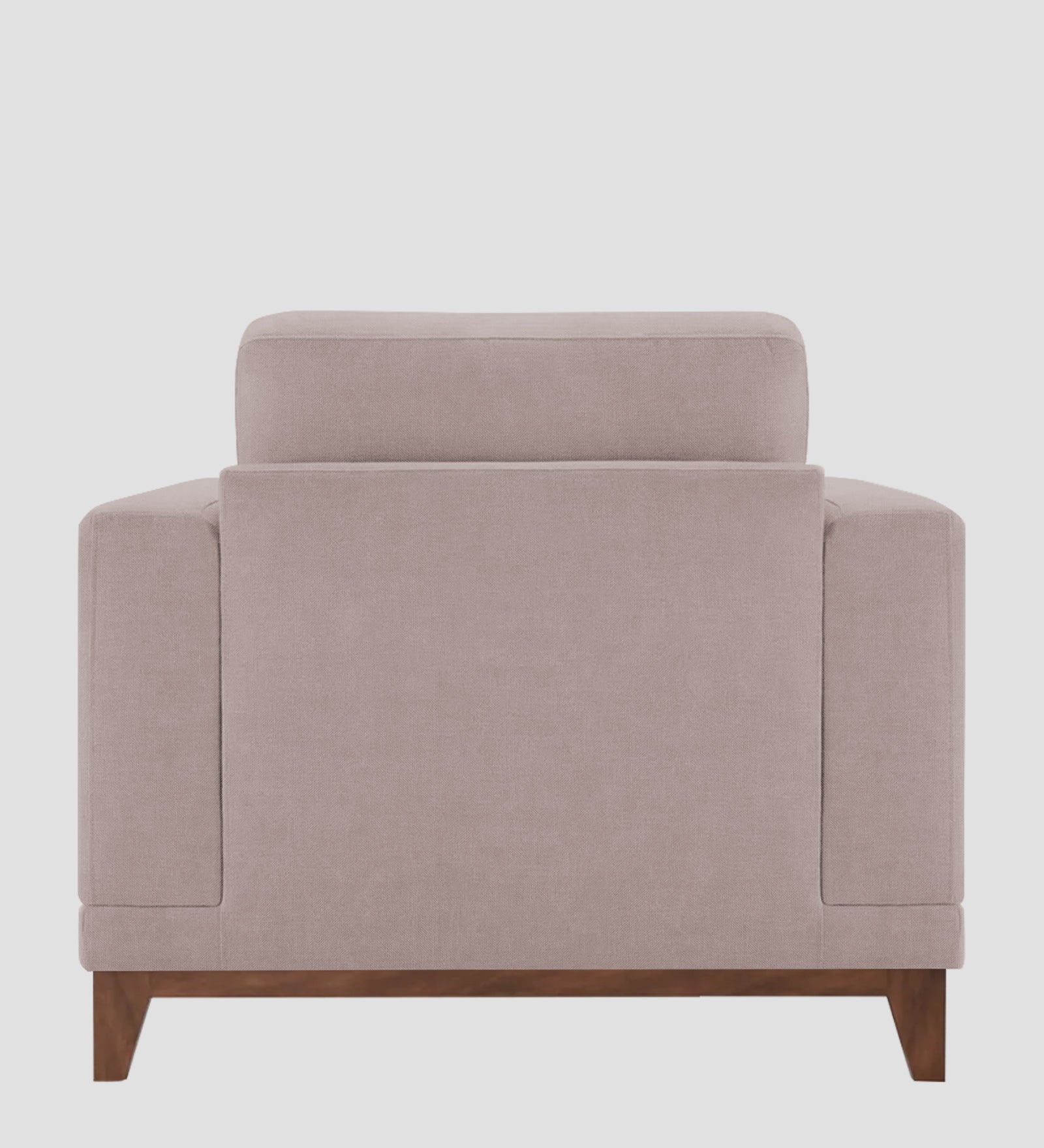 Esha Fabric 1 Seater Sofa In Almond Beige Colour - Febonic Living