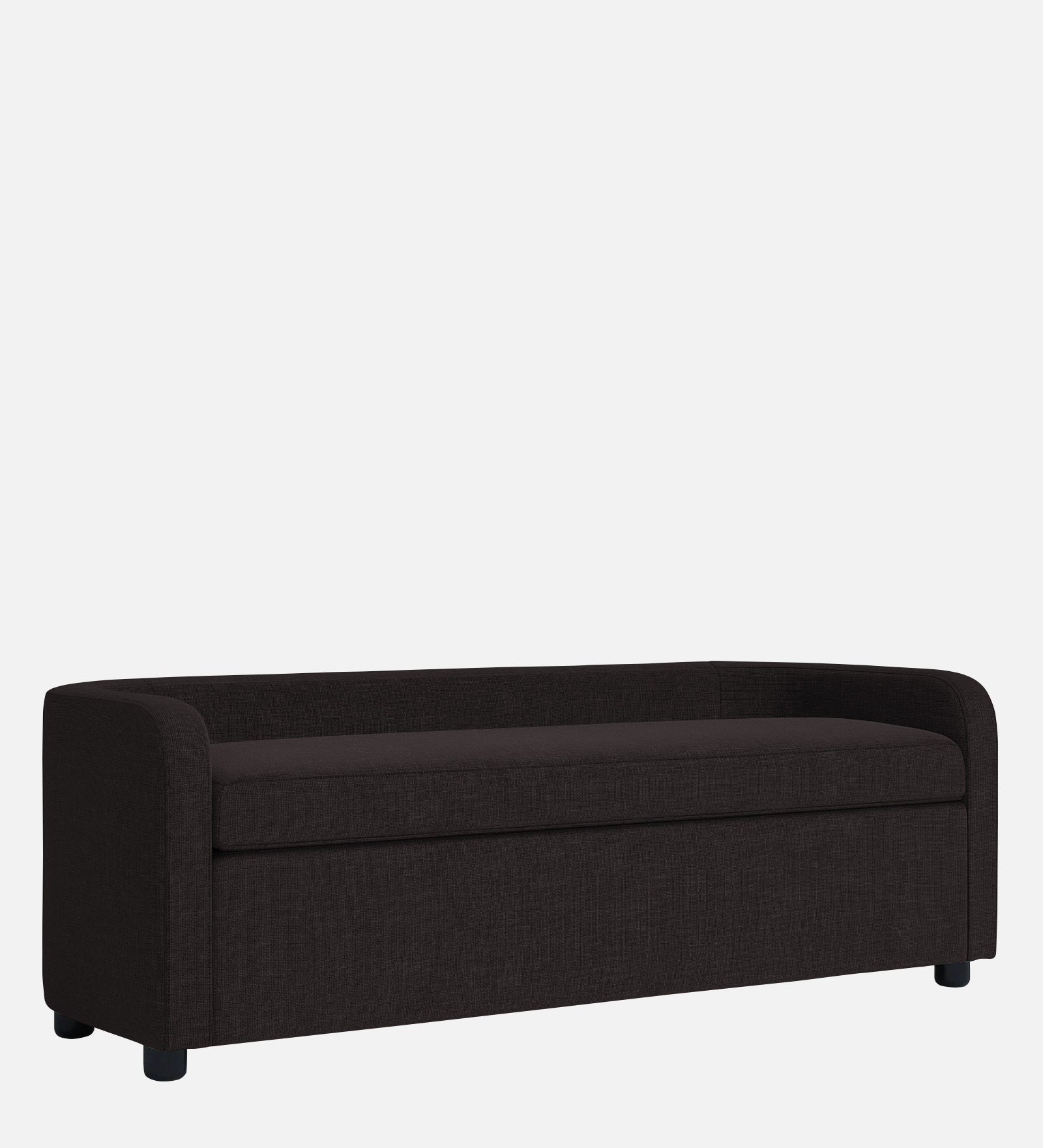 Cooper Fabric Storage Bench In Cara Brown Colour - Febonic Living