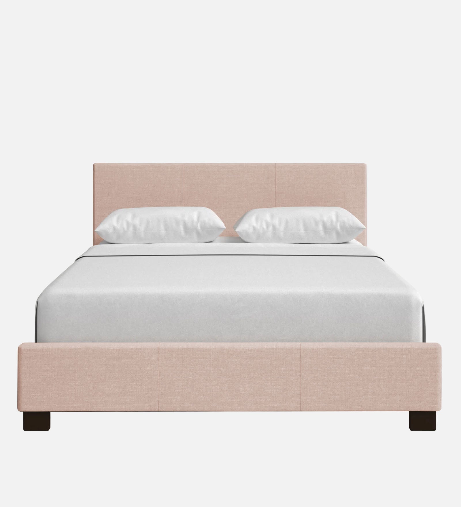 Lora Fabric Queen Size Bed in Woom Beige Colour - Febonic Living