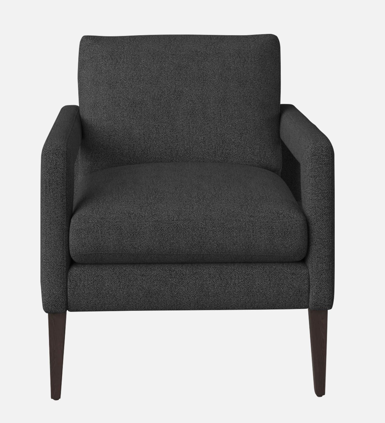Olsen Fabric Arm Chair In Charcoal Grey Colour - Febonic Living