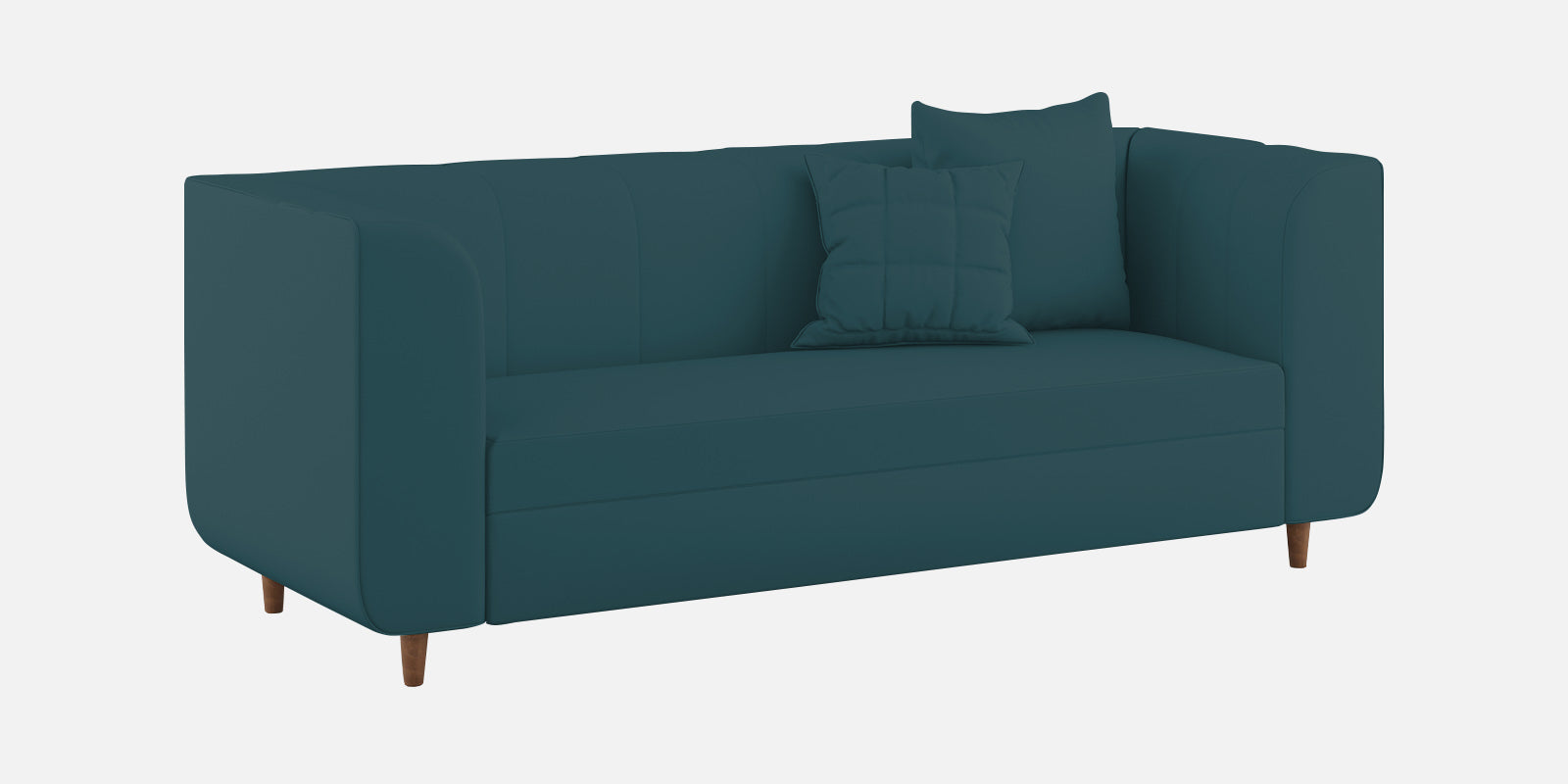 Sumo Velvet 3 Seater Sofa In Arabian Green Colour - Febonic Living
