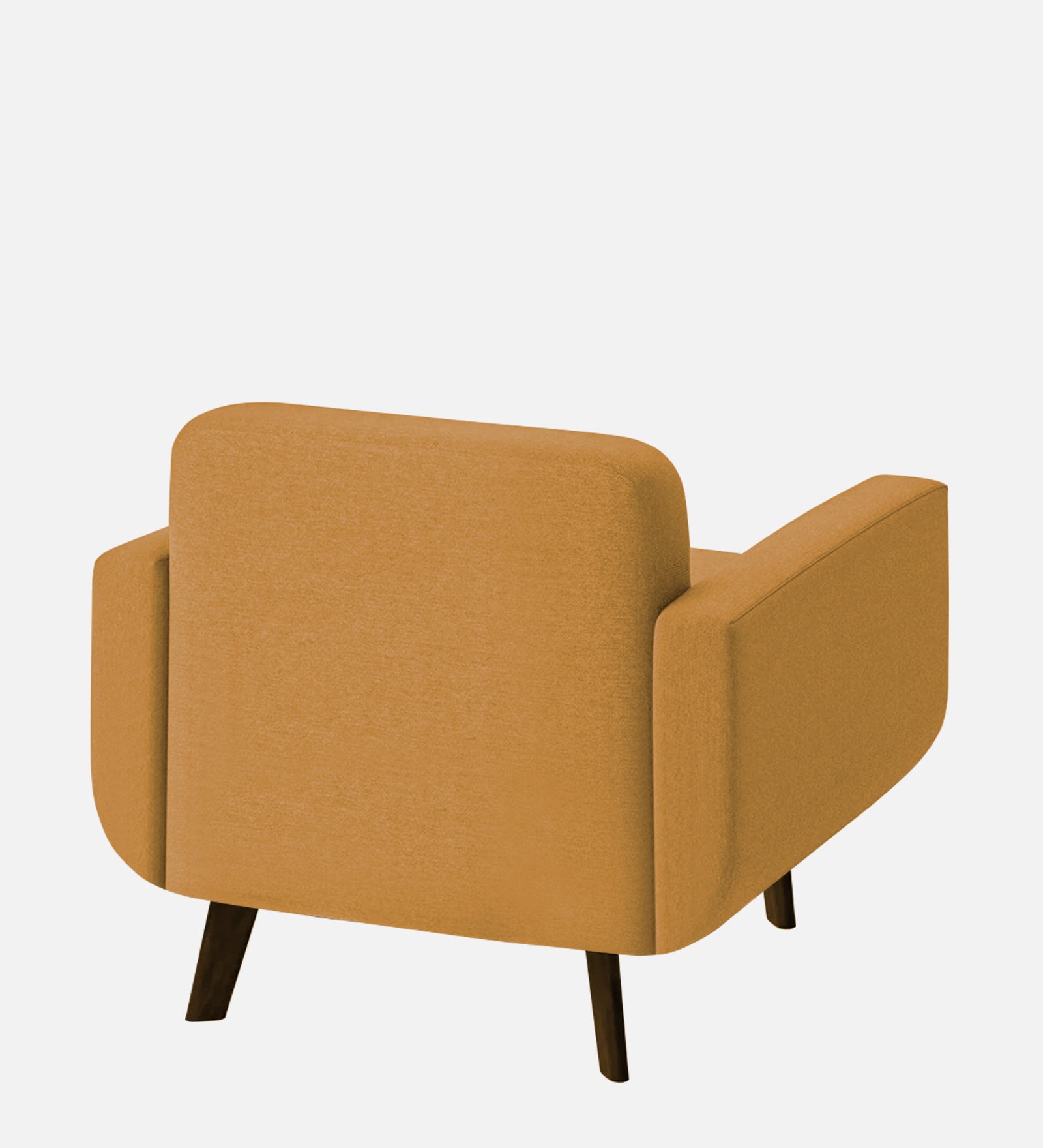 Marsela Fabric 1 Seater Sofa In Corn Yellow Colour - Febonic Living