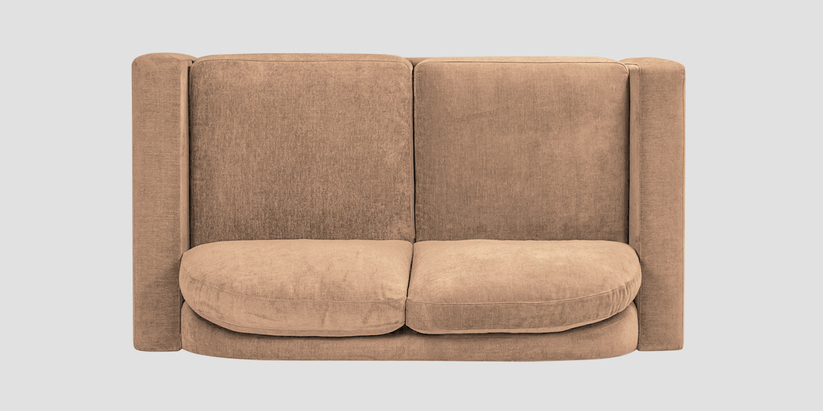 Dara Fabric 2 Seater Sofa In Cosmic Beige Colour - Febonic Living