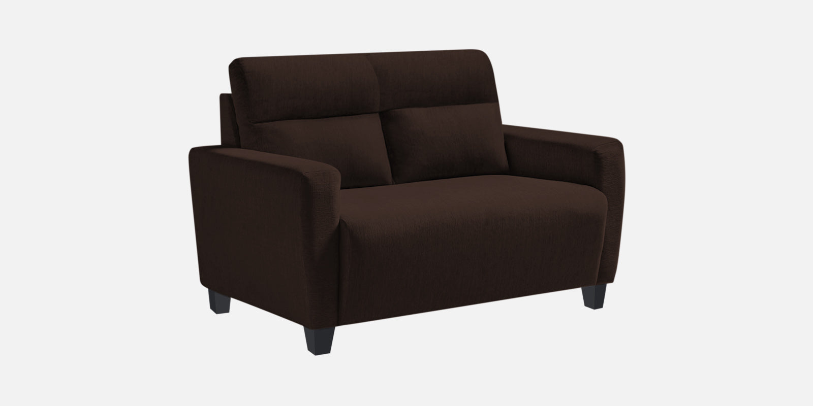 Bakadi Fabric 2 Seater Sofa in Coffee brown Colour