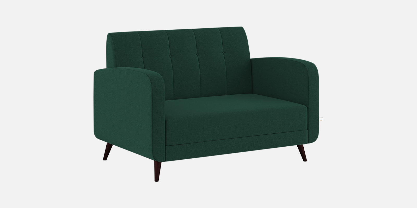 Wiki Velvet 2 Seater Sofa In Forest Green Colour - Febonic Living
