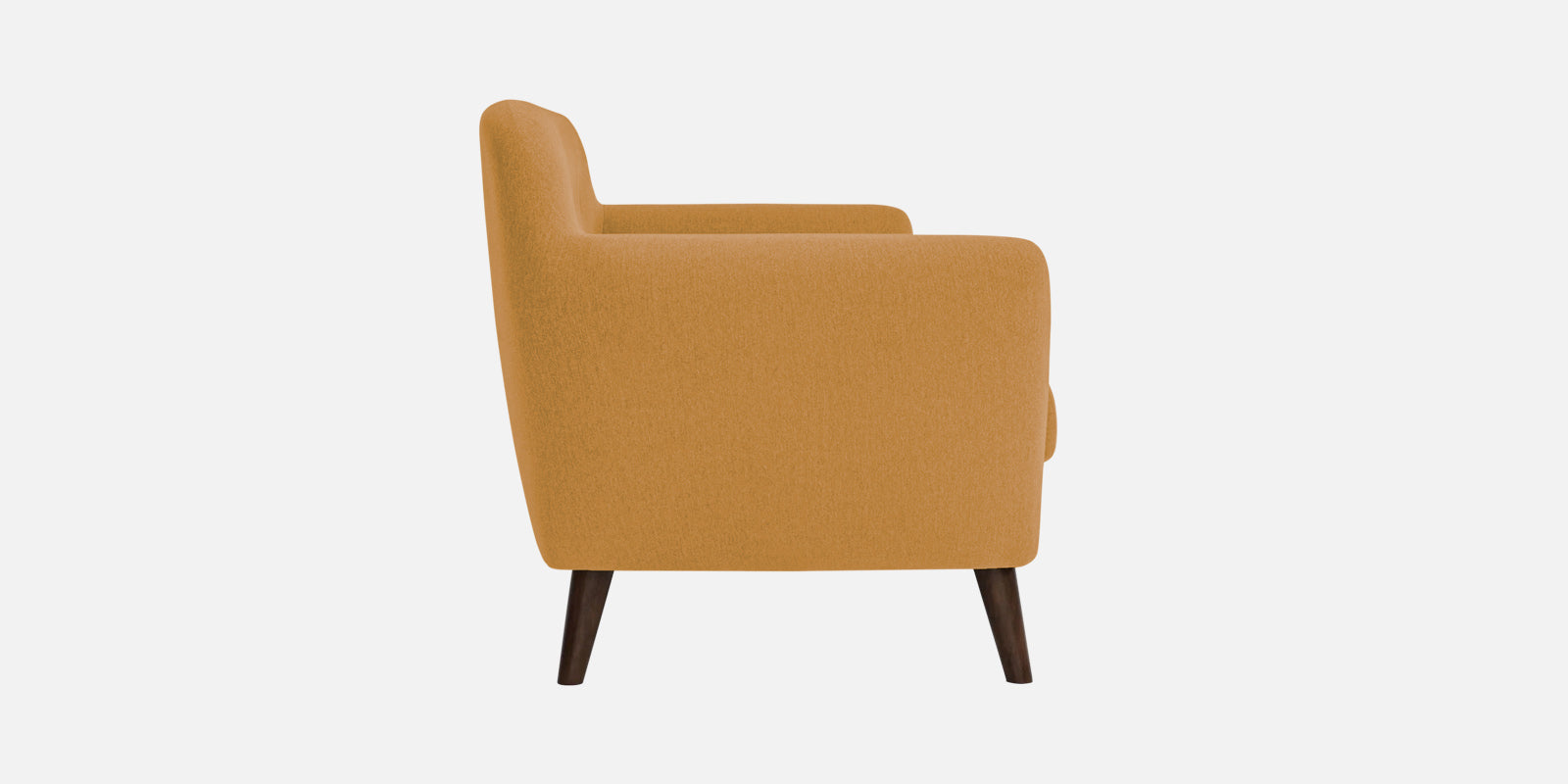 Goofy Fabric 2 Seater Sofa In Corn Yellow Colour - Febonic Living