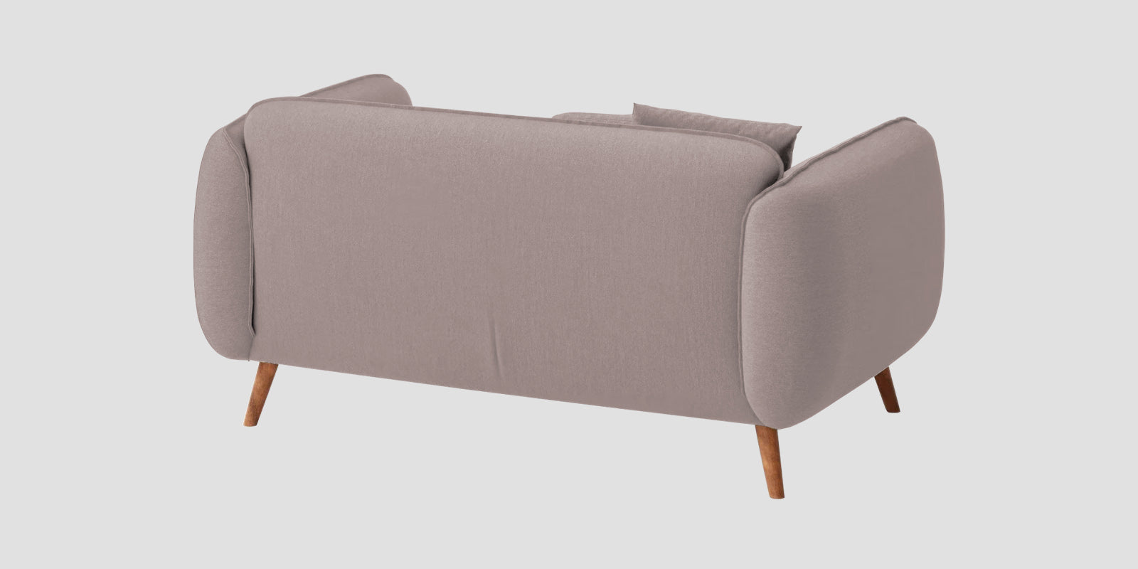 Zia Fabric 2 Seater Sofa In Almond Beige Colour