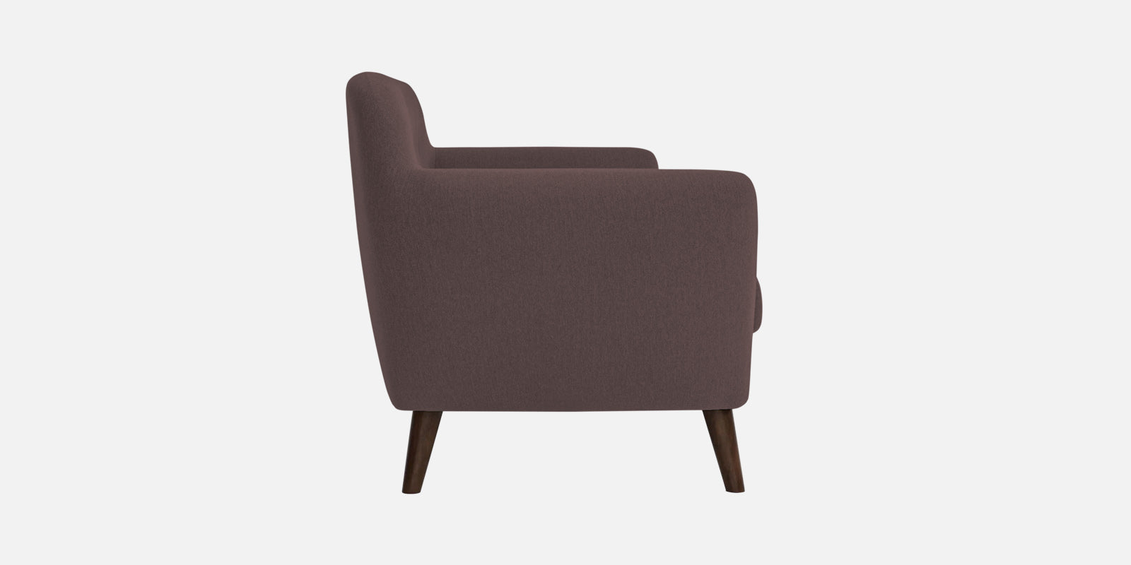 Goofy Fabric 2 Seater Sofa In Night Brown Colour - Febonic Living